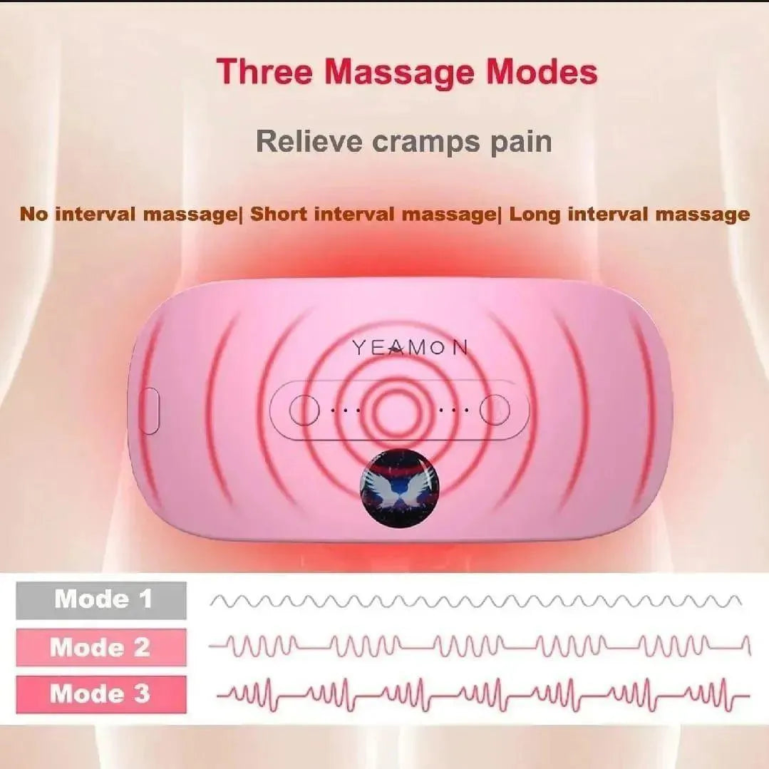 Instant Period Pain Relief Heating Belt for Women | Wireless & Rechargeable