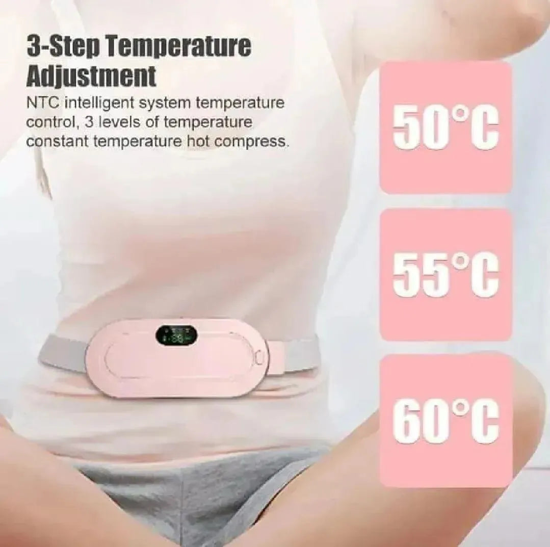 Instant Period Pain Relief Heating Belt for Women | Wireless & Rechargeable