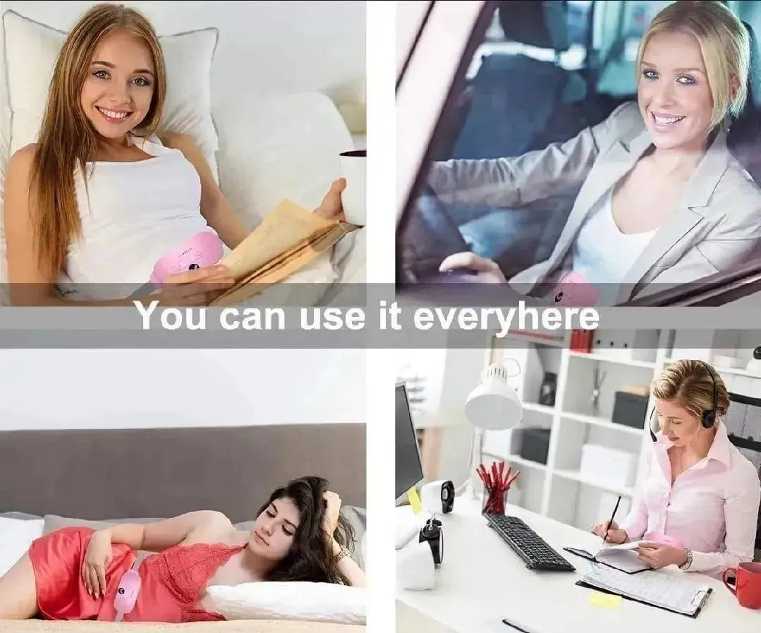 Instant Period Pain Relief Heating Belt for Women | Wireless & Rechargeable