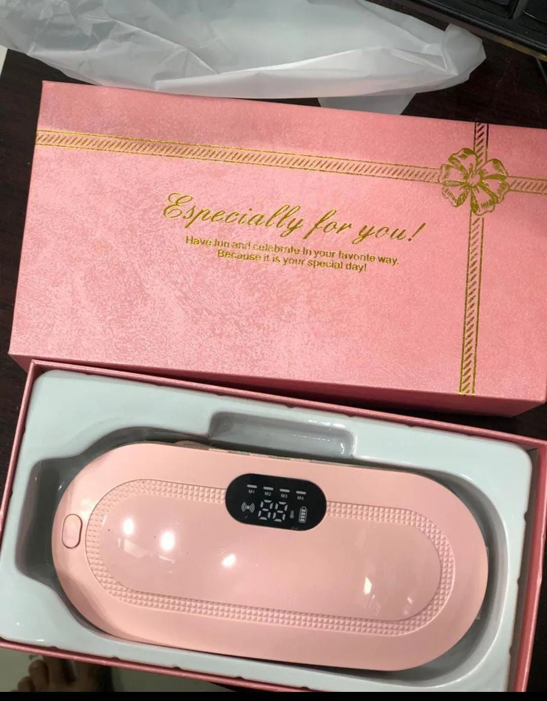 Instant Period Pain Relief Heating Belt for Women | Wireless & Rechargeable